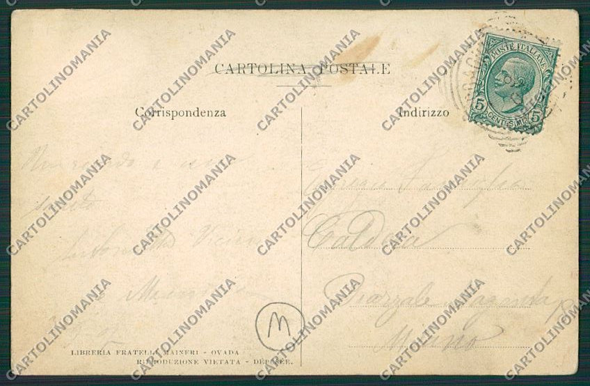 Alessandria Rocca Grimalda Saluti da cartolina QQ6902 – retro