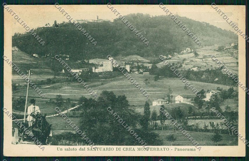 Alessandria Serralunga di Crea cartolina QQ6912 – fronte