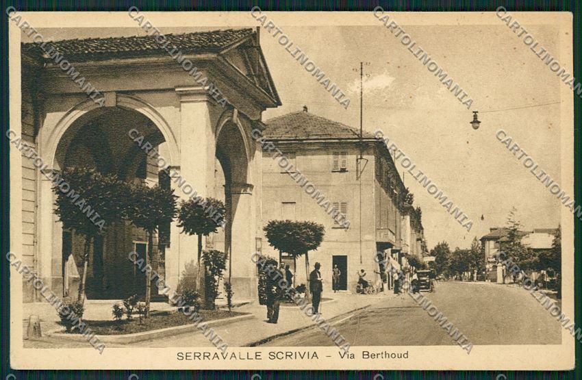 Alessandria Serravalle Scrivia ABRASA cartolina QQ6920 – fronte