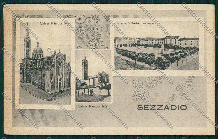 Alessandria Sezzadio FORO cartolina QQ6922 – fronte