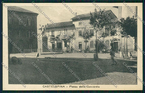 Alessandria Castelspina cartolina QQ6924 – fronte