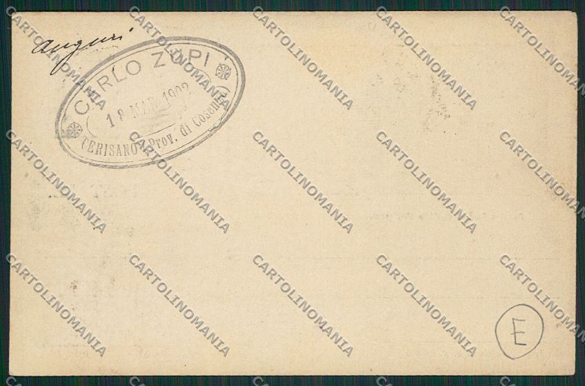 Alessandria San Cristoforo cartolina QQ6934 – retro