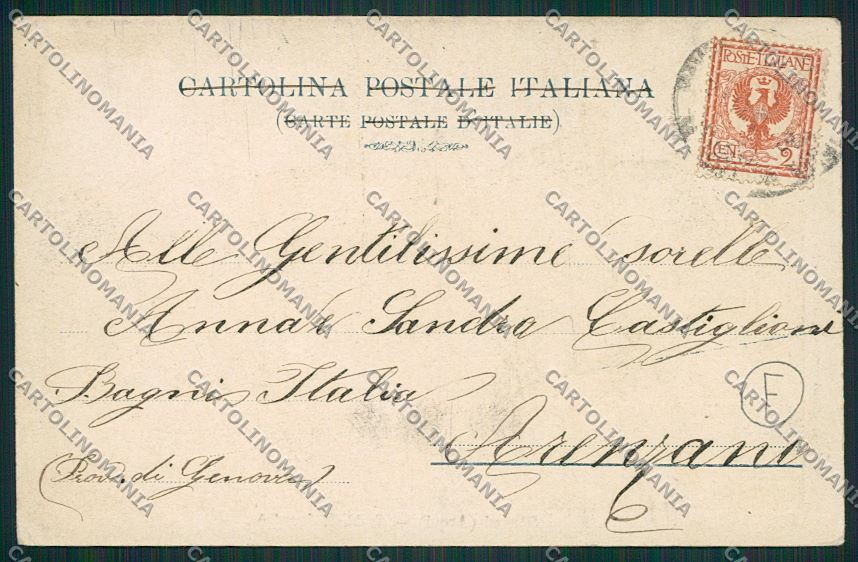 Alessandria Strevi cartolina QQ6936 – retro