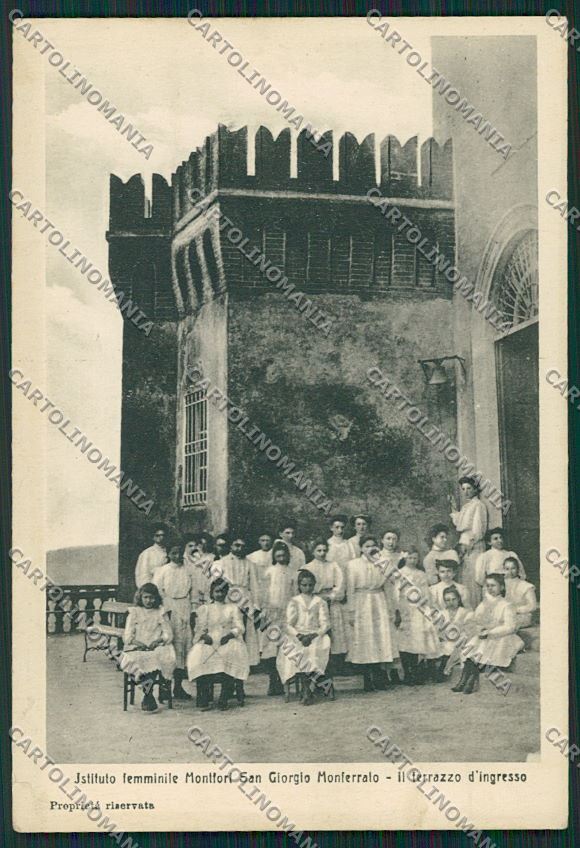 Alessandria San Giorgio Monferrato cartolina QQ6940 – fronte