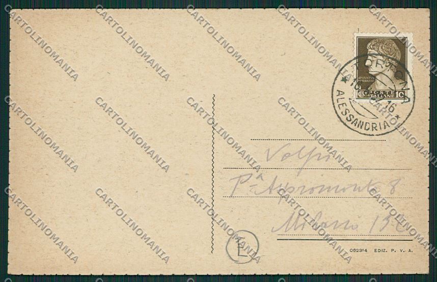 Alessandria Tortona cartolina QQ6943 – retro