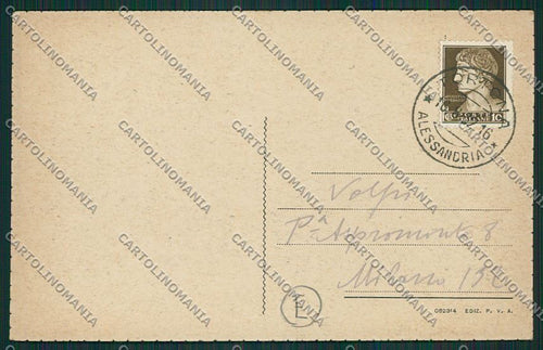 Alessandria Tortona cartolina QQ6943 – retro