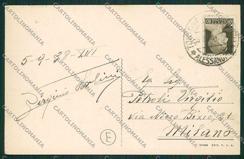 Alessandria Tortona cartolina QQ6946 – retro