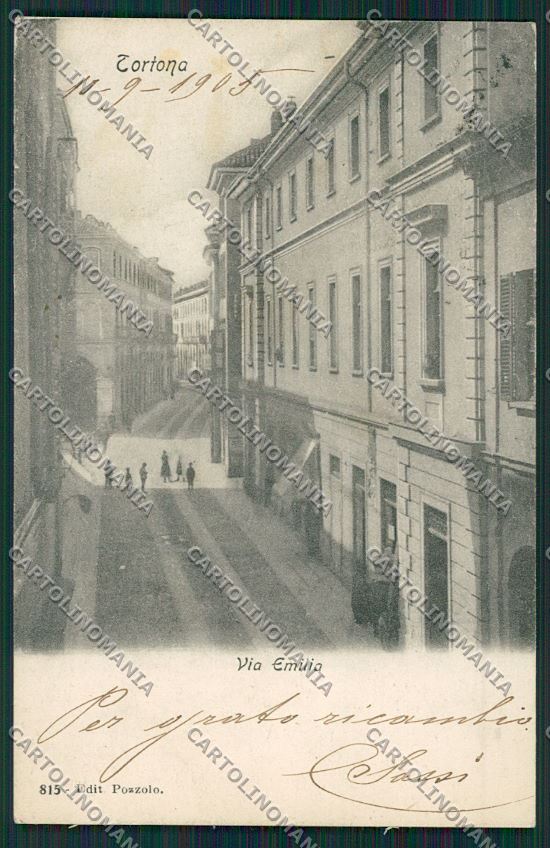 Alessandria Tortona cartolina QQ6949 – fronte