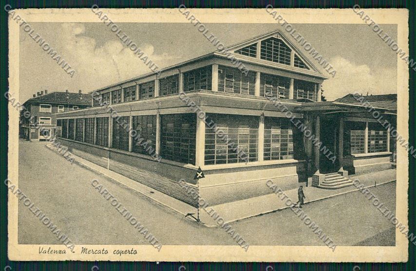 Alessandria Valenza cartolina QQ6966 – fronte