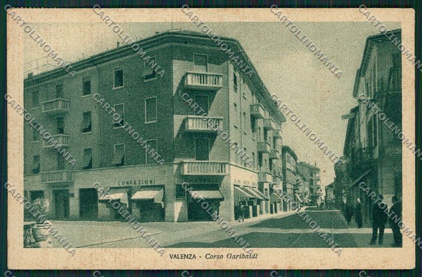 Alessandria Valenza cartolina QQ6967 – fronte