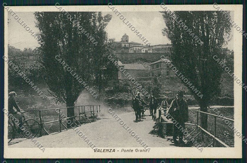 Alessandria Valenza cartolina QQ6976 – fronte