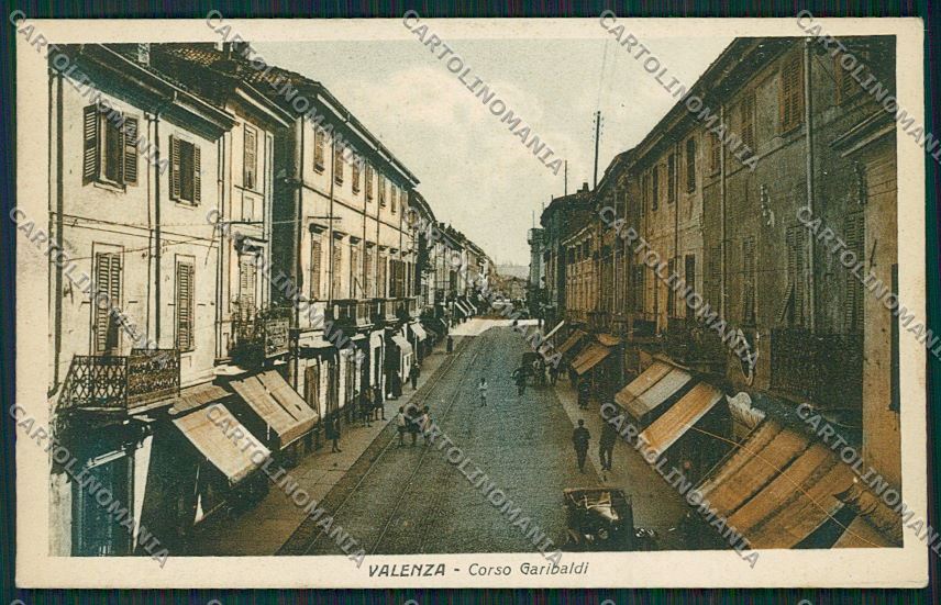 Alessandria Valenza cartolina QQ6977 – fronte