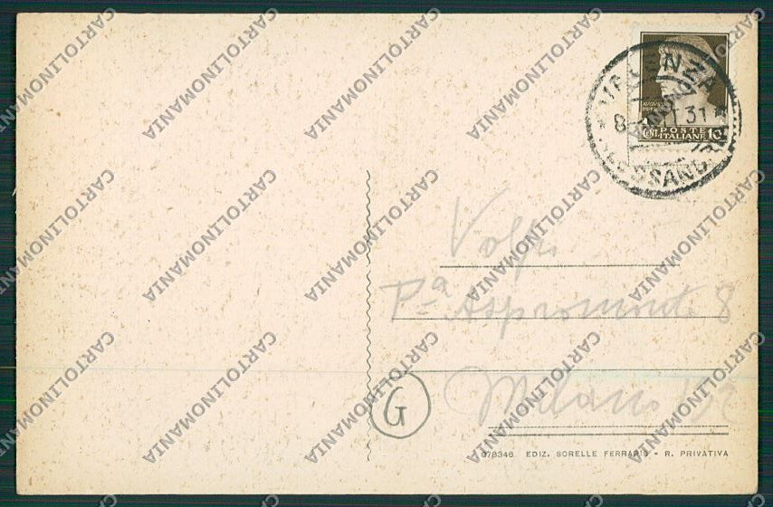 Alessandria Valenza cartolina QQ6980 – retro