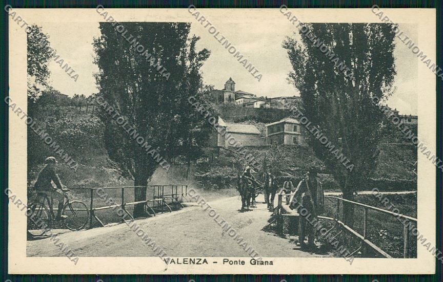 Alessandria Valenza cartolina QQ6984 – fronte