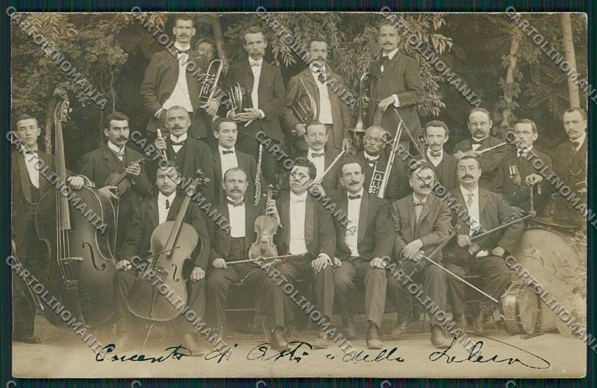 Alessandria Vignale Monferrato Banda Musicale Foto cartolina QQ6996 – fronte