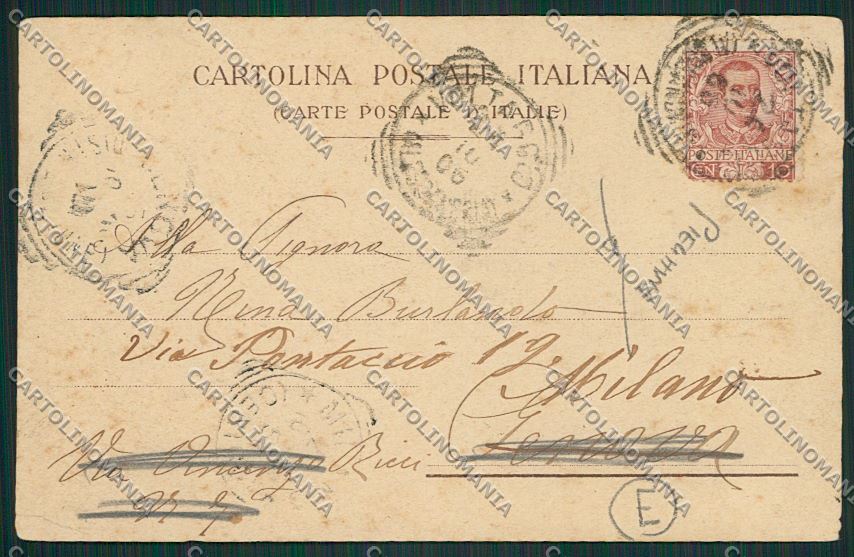 Alessandria Voltaggio PIEGHINA cartolina QQ6998 – retro