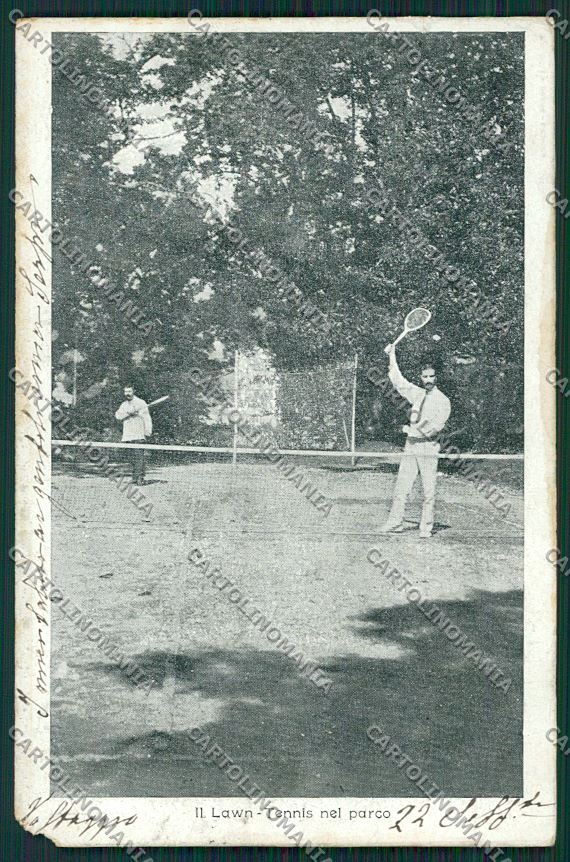 Alessandria Voltaggio Tennis ABRASA cartolina QQ6999 – fronte