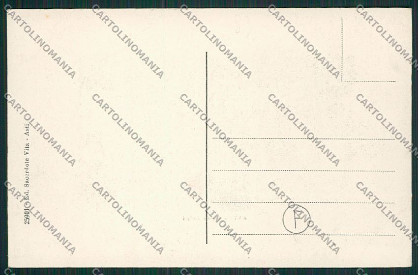 Asti città cartolina QQ7019 – retro