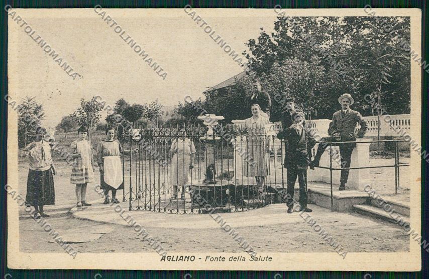 Asti Agliano cartolina QQ7053 – fronte
