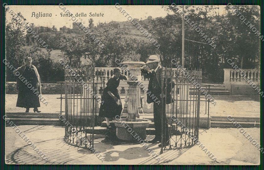 Asti Agliano cartolina QQ7063 – fronte