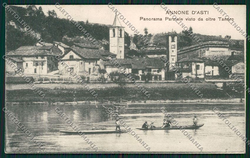 Asti Castello di Annone cartolina QQ7074 – fronte