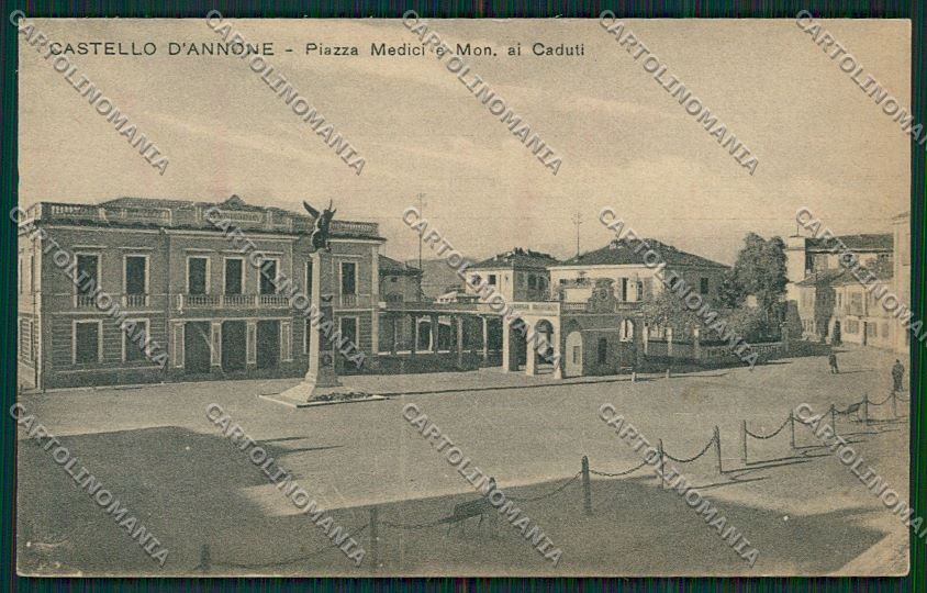 Asti Castello di Annone cartolina QQ7075 – fronte