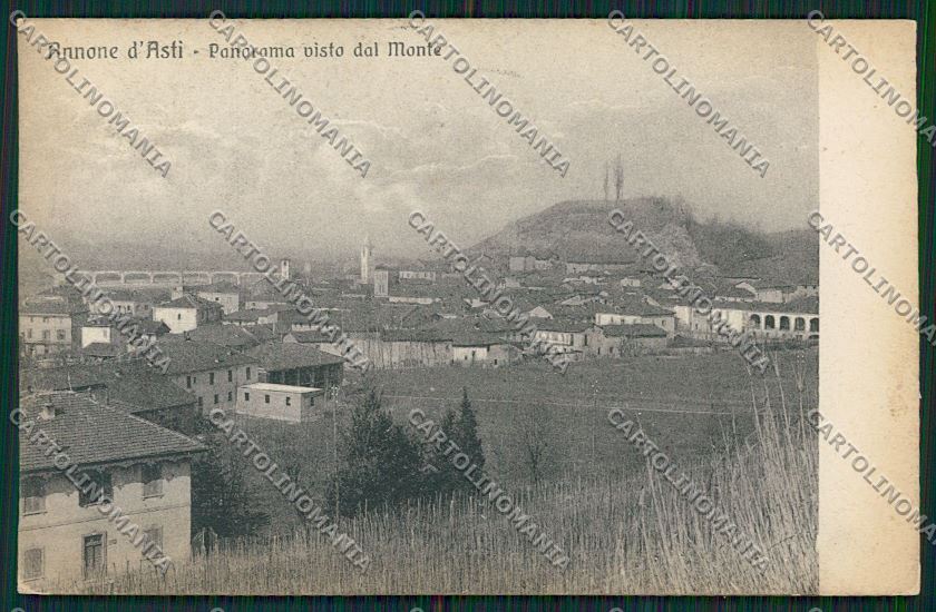 Asti Castello di Annone cartolina QQ7078 – fronte