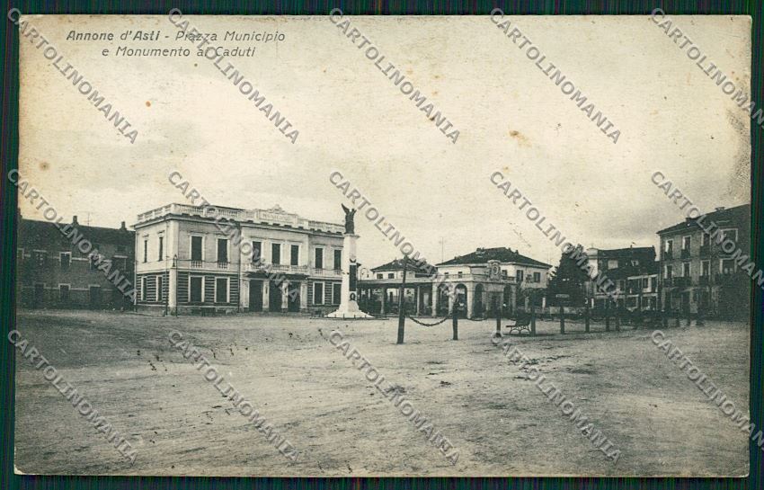 Asti Castello di Annone cartolina QQ7079 – fronte