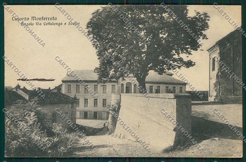 Asti Casorzo Monferrato cartolina QQ7082 – fronte
