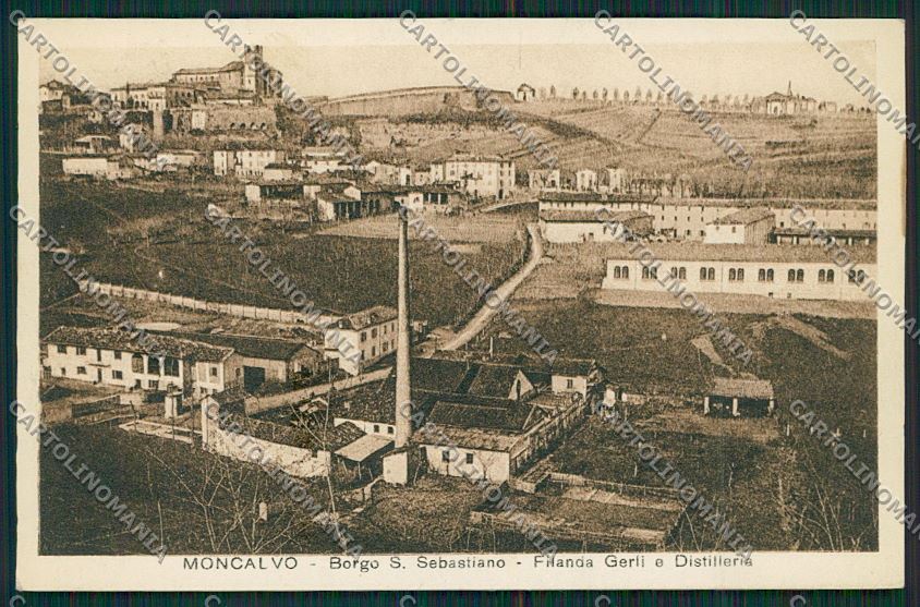 Asti Moncalvo cartolina QQ7089 – fronte