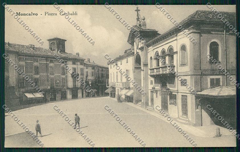 Asti Moncalvo cartolina QQ7093 – fronte