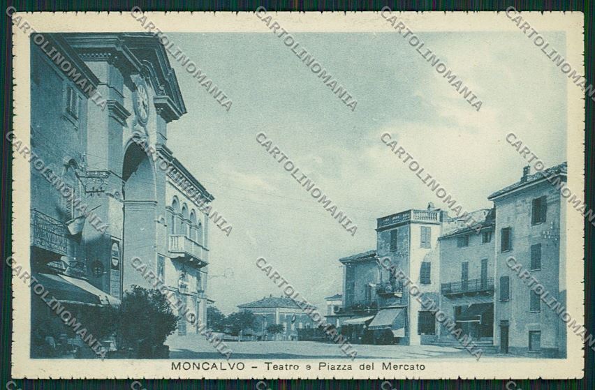 Asti Moncalvo cartolina QQ7095 – fronte