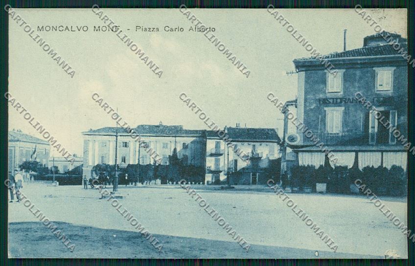 Asti Moncalvo cartolina QQ7104 – fronte