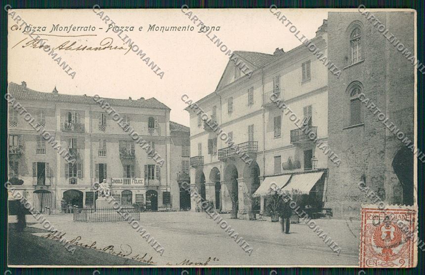 Asti Nizza Monferrato cartolina QQ7121 – fronte