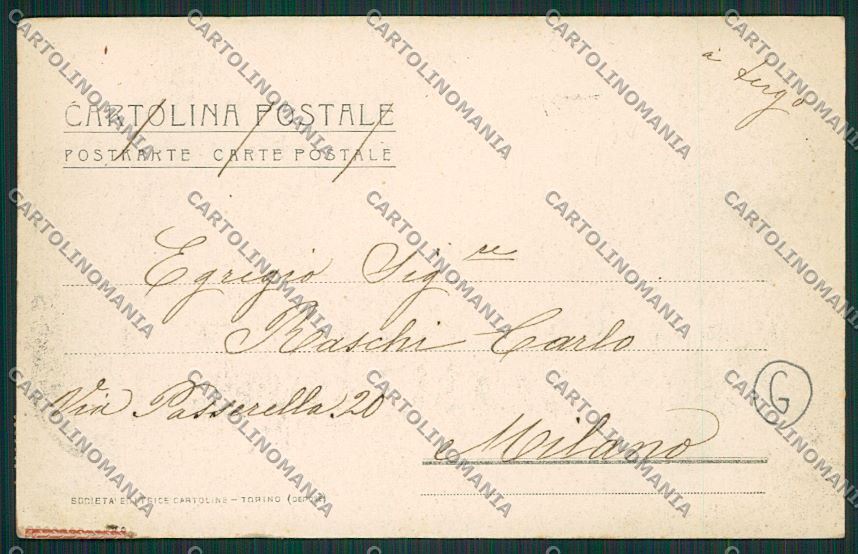 Asti Nizza Monferrato cartolina QQ7121 – retro