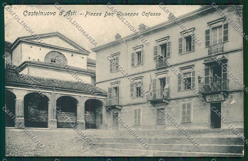 Asti Castelnuovo cartolina QQ7144 – fronte