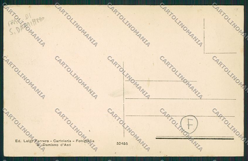 Asti Gorzano cartolina QQ7145 – retro