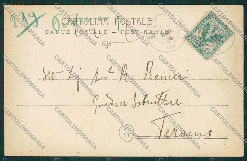 Asti Portacomaro cartolina QQ7148 – retro
