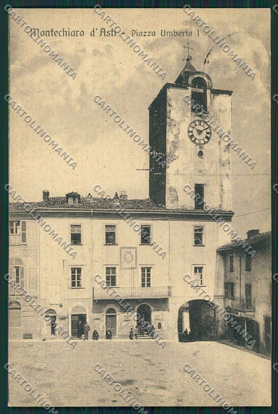 Asti Montechiaro cartolina QQ7156 – fronte