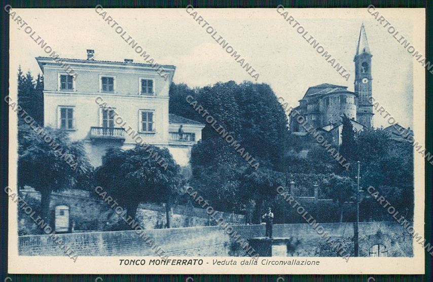 Asti Tonco Monferrato cartolina QQ7157 – fronte