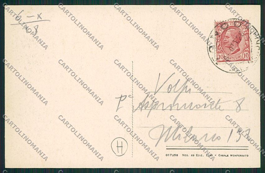 Asti Tonco Monferrato cartolina QQ7157 – retro