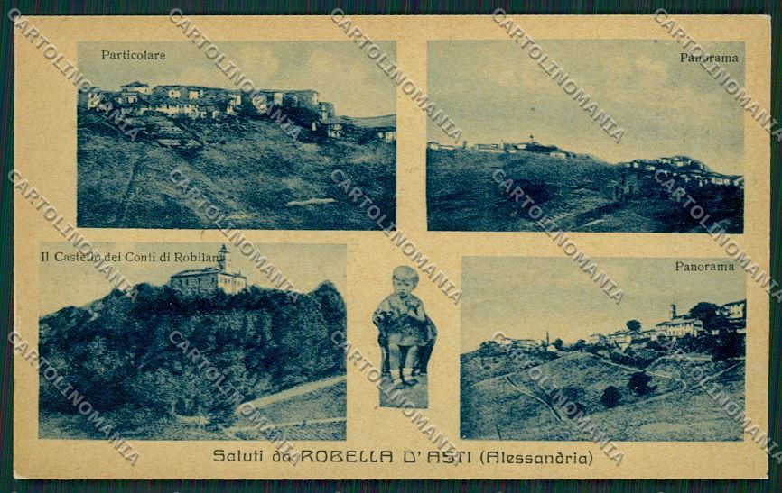 Asti Robella Saluti da cartolina QQ7158 – fronte