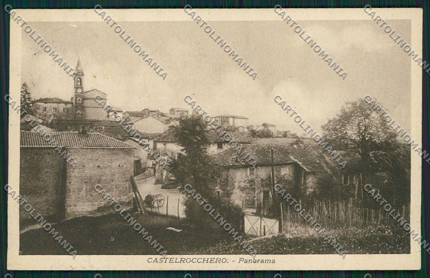 Asti Castelrocchero cartolina QQ7159 – fronte