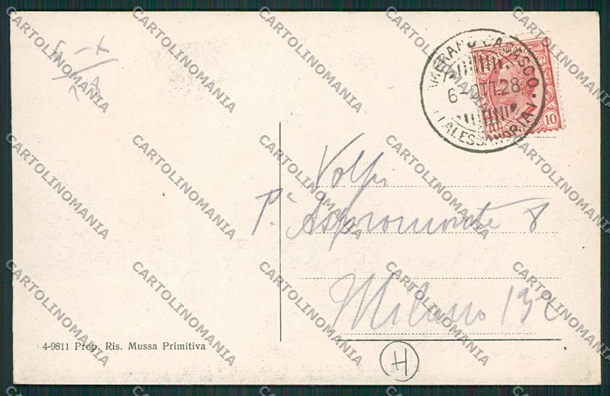 Asti Camerano Casasco cartolina QQ7160 – retro