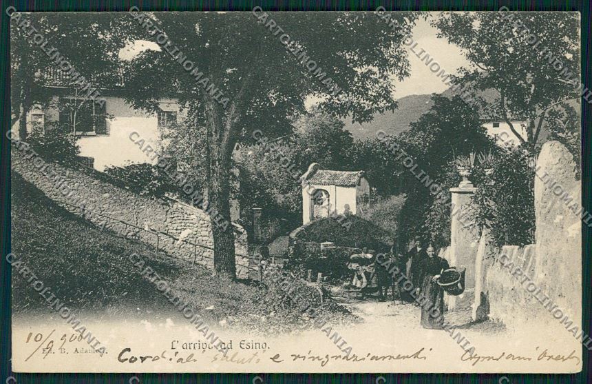 Lecco Esino ABRASA cartolina QQ7176 – fronte