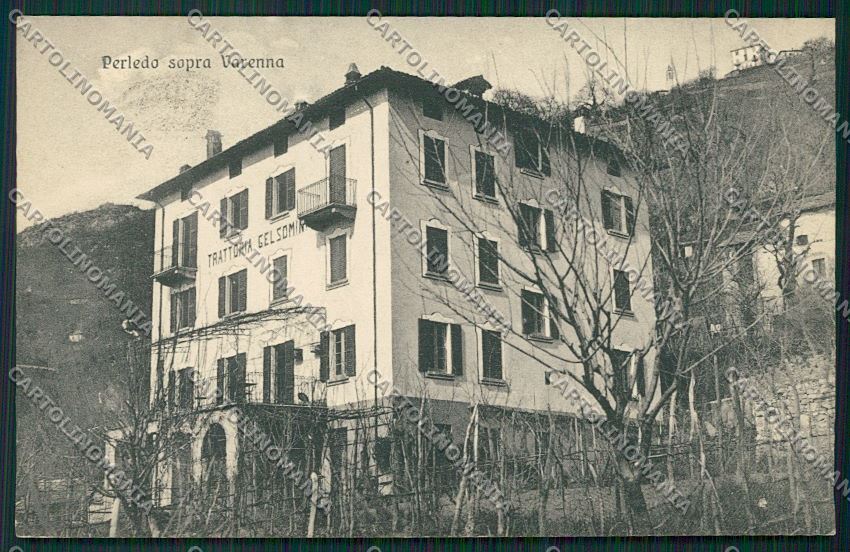 Lecco Varenna cartolina QQ7191 – fronte