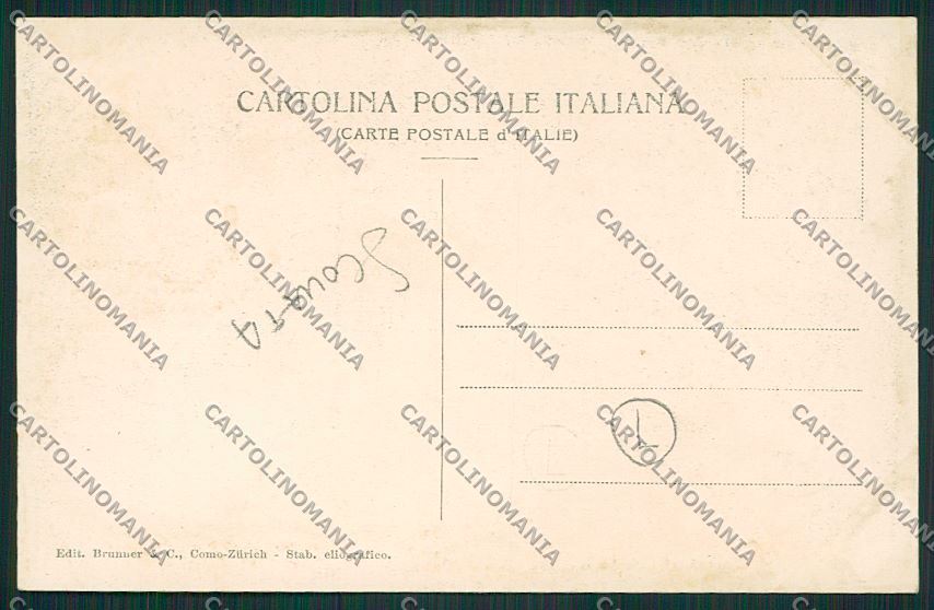 Lecco Varenna SCOLLATA cartolina QQ7194 – retro