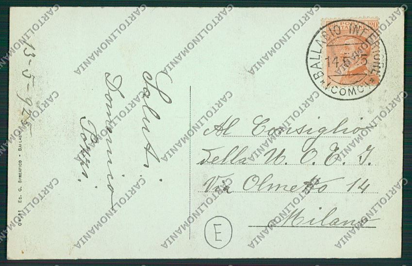 Lecco Ballabio cartolina QQ7210 – retro