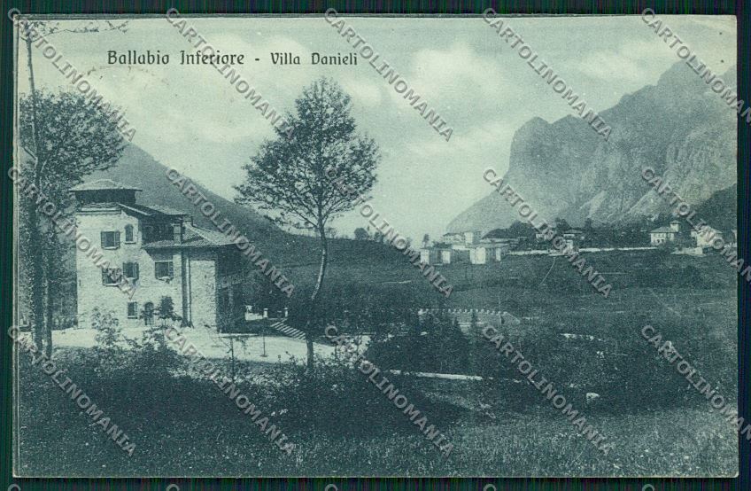 Lecco Ballabio cartolina QQ7211 – fronte