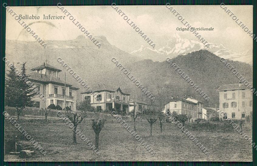 Lecco Ballabio cartolina QQ7216 – fronte